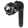 RFR Justerbar Stam, Black / black, 75mm, -10º/+70º