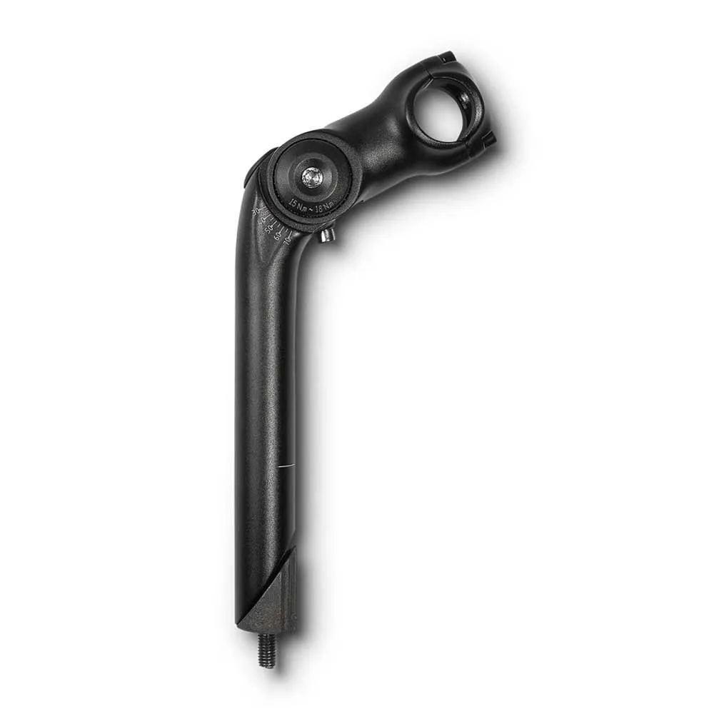 RFR Justerbar Stam, Black / black, 75mm, -10º/+70º