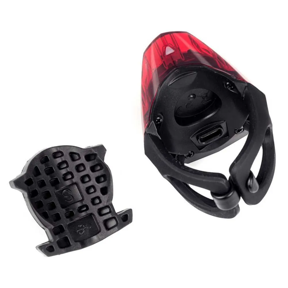 RFR Tour 35 Usb Strap Cykellampset, Black, One Size