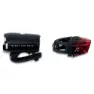 RFR Tour 35 Usb Strap Cykellampset, Black, One Size