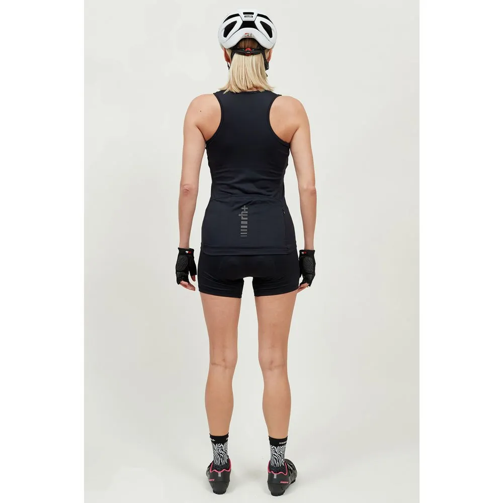 rh+ Elite Evo ärmlös T-shirt, Black / ghepard, L