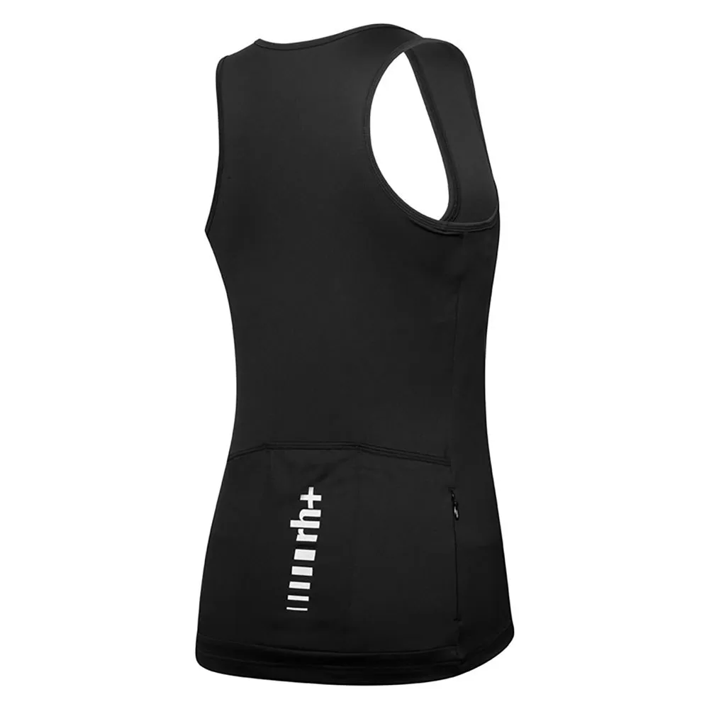 rh+ Elite Evo ärmlös T-shirt, Black / ghepard, L