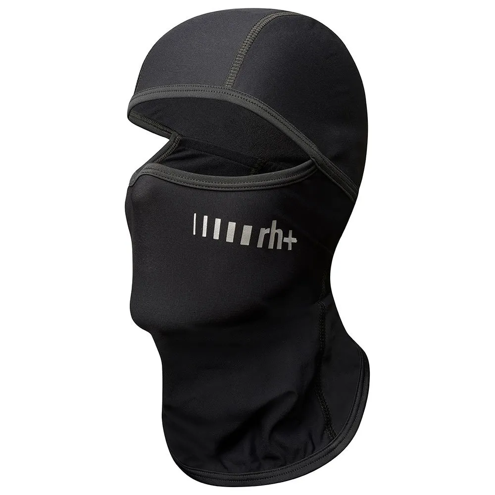 rh+ Padded Glacier Mask Balaklava, Black / reflex
