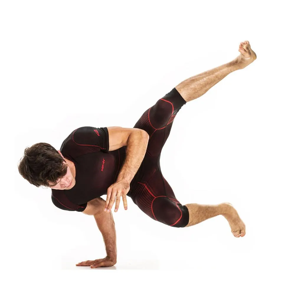 Riday Nexus Active 3/4 Baslagerbyxor, Black / red