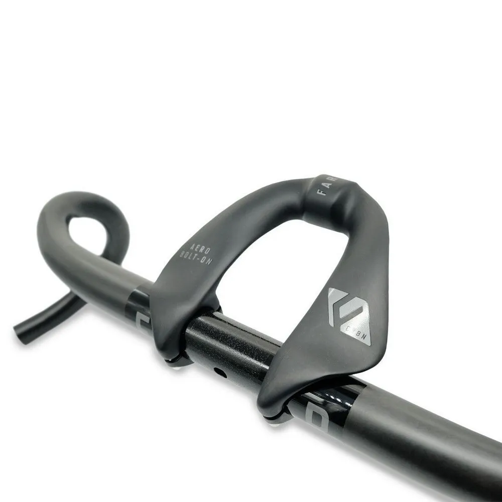 Ride Aerodynamiskt Kolfiberstyrände V3 Bultmontering, One size Ride Aerodynamiskt Kolfiberstyrände V3 Bultmontering, One size