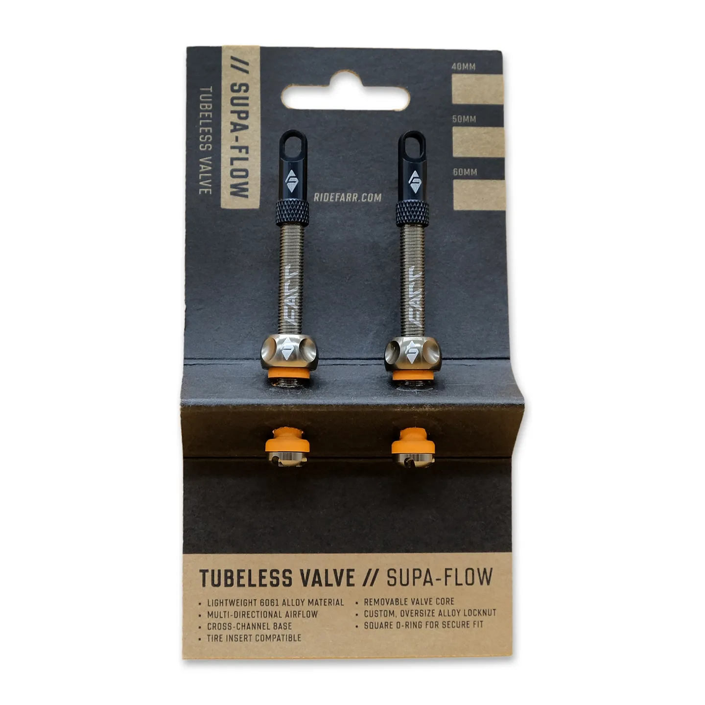Ride Supa-Flow 60mm Tubeless Ventil