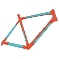 RIDE WRAP Road & Gravel Ramsskyddsklistermärken