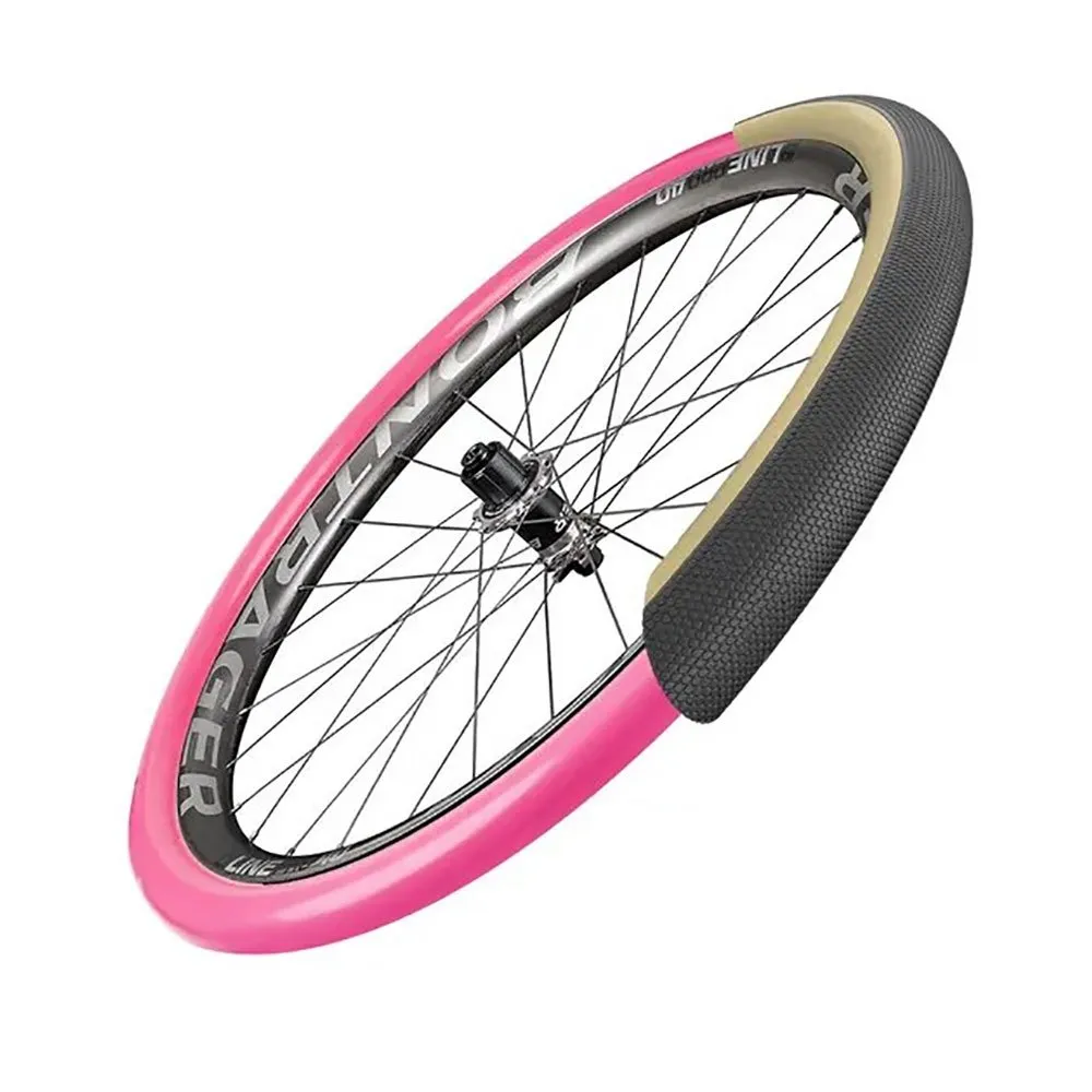 RideNow Tpu Gravel Presta 65 Mm Innerslang, Pink, 700C, 32-47