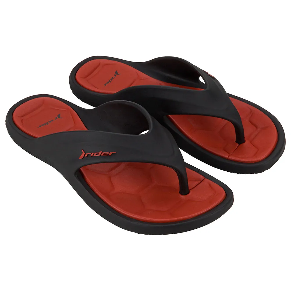 Rider Cape Xviii Flip-flops Refurbished male, Black / red, EU 42