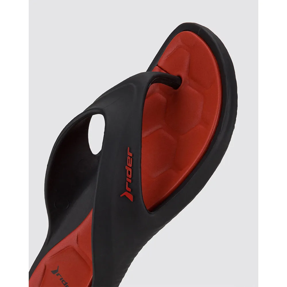 Rider Cape Xviii Flip-flops Refurbished male, Black / red, EU 42
