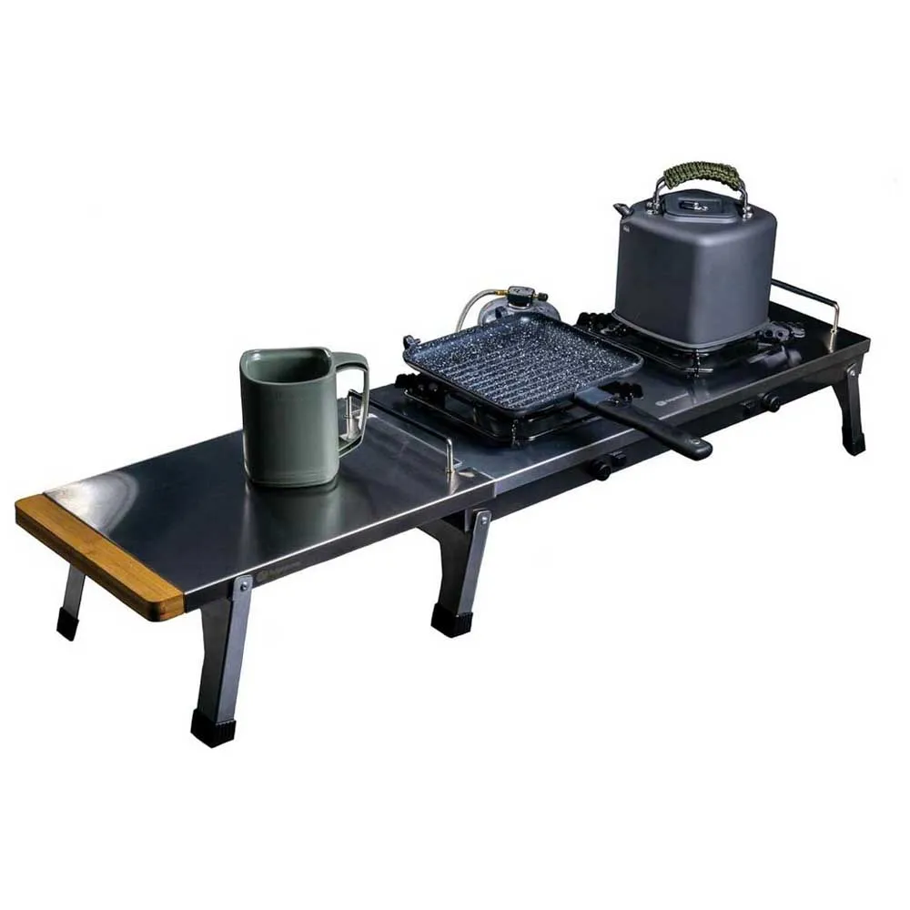 Ridgemonkey Cookstation Double Gaskök För Camping, Black, One Size