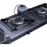 Ridgemonkey Cookstation Double Gaskök För Camping, Black, One Size