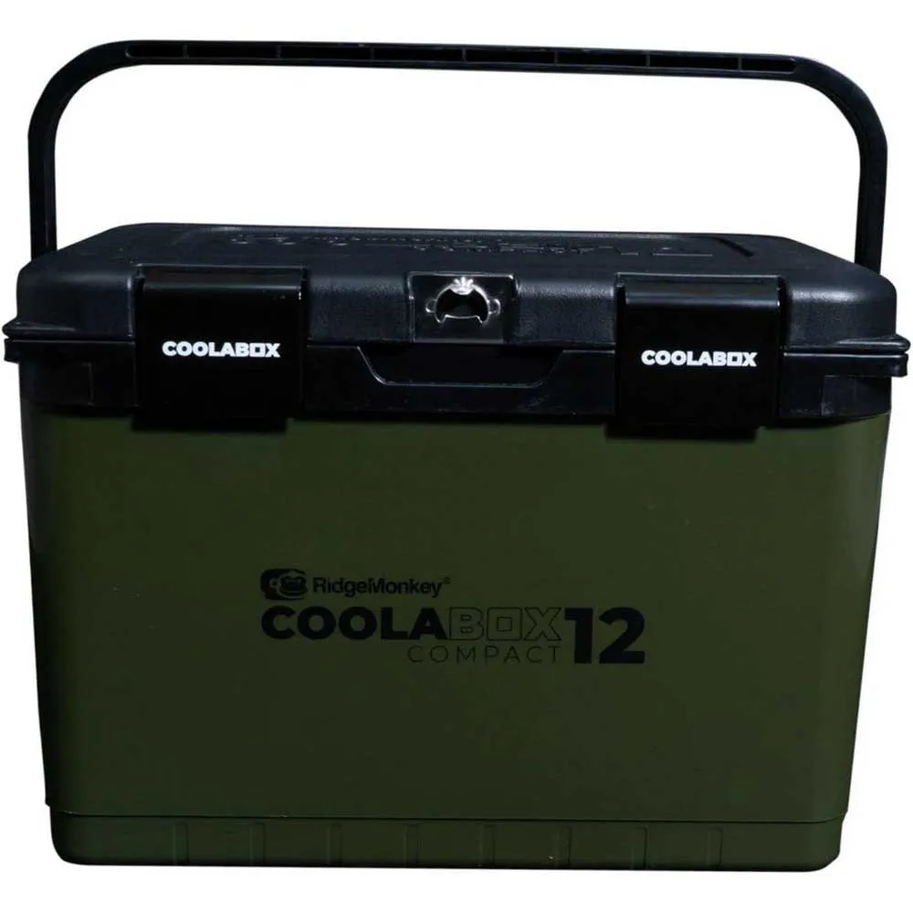 Ridgemonkey Coolabox 12l Kylskåp, Black / green, One Size