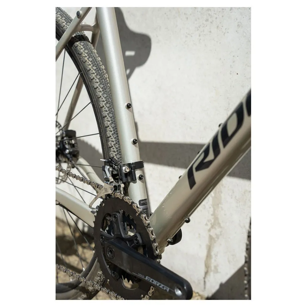 Ridley Grifn A 105 2x12 2024 Gravelcykel, Chain silver grey / black