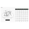 Ridley Grifn A 105 2x12 2024 Gravelcykel, Chain silver grey / black