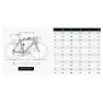 Ridley Kanzo Adventure Grx600 2025 Gravelcykel, Black / army green metallic