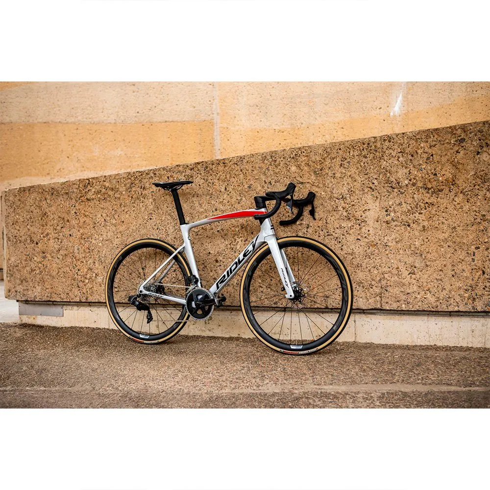 Ridley Noah Disc Rival Etap 2023 Racercykel, Grey Ridley Noah Disc Rival Etap 2023 Racercykel, Grey