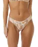 Rip Curl Women's Block Party Cheeky Pant, Bright Peach, XL