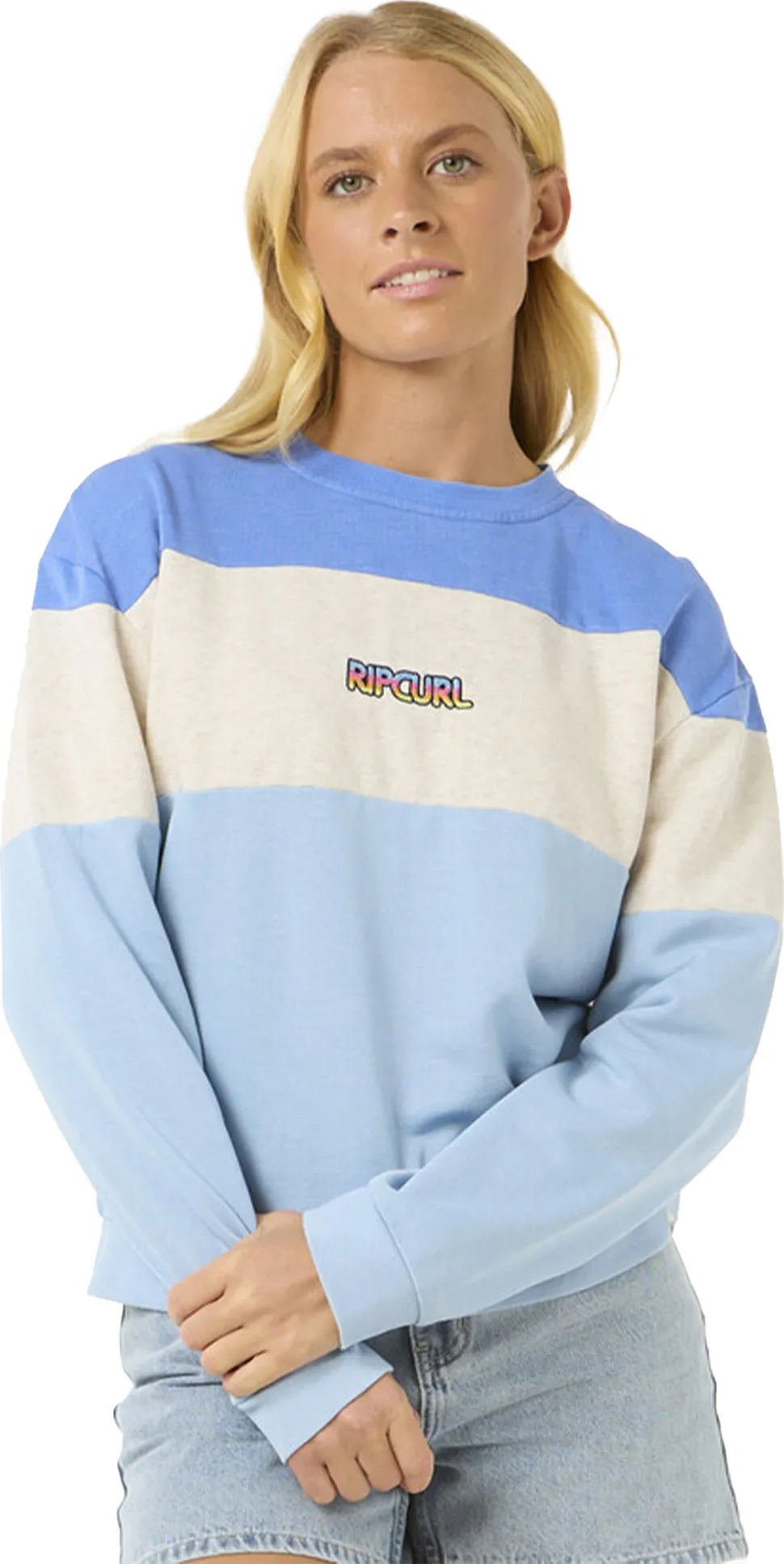 Rip Curl Women's Las Dalias Colourblock Crew
