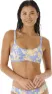 Rip Curl Women's Oceans Together D-Cup Top, Blue, XS