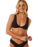 Rip Curl Women's Premium Surf Bralette Bikini Top, Black, XS