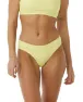 Rip Curl Women's Premium Surf Full Bikini Pant, Bright yellow, S