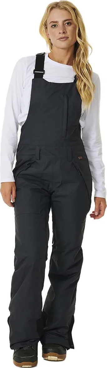 Rip Curl Women's Vermont Bib 10k/10k, Black Rip Curl Women's Vermont Bib 10k/10k, Black
