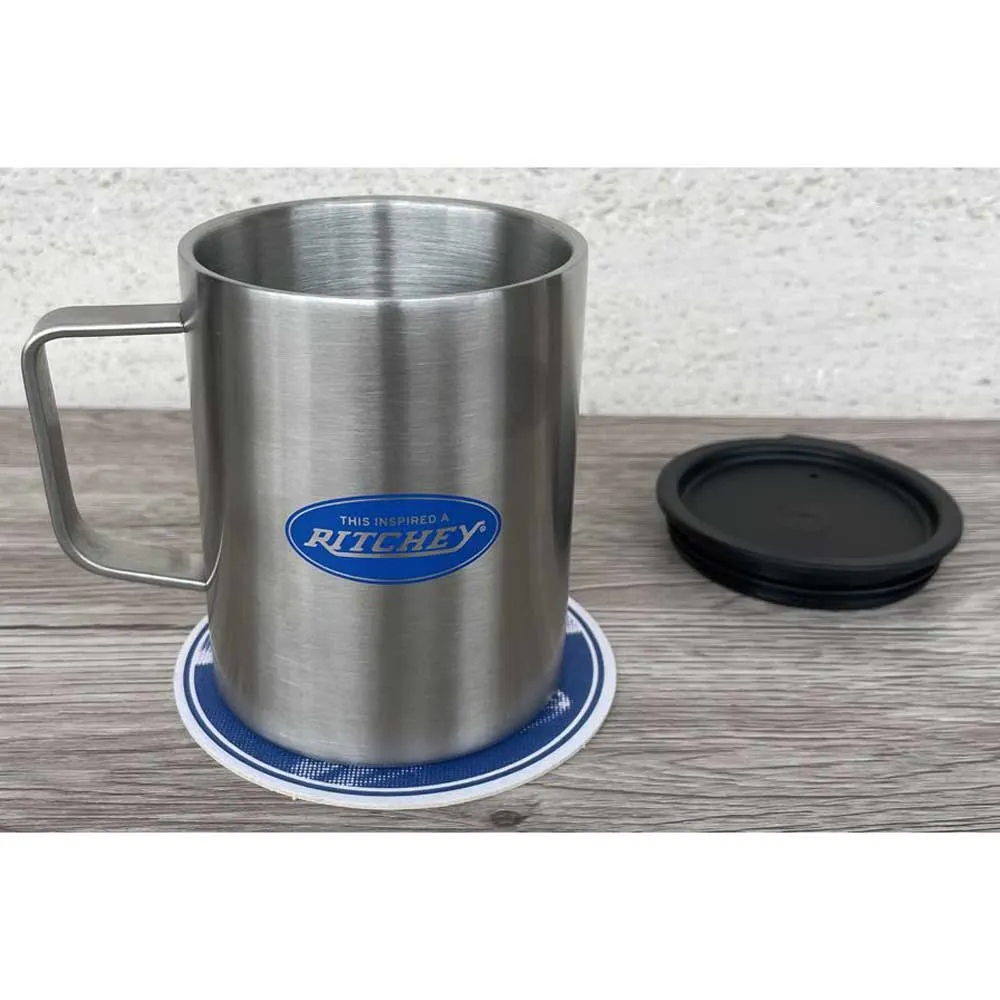 Ritchey Adventure Stainless Steel Mugg, Silver, One Size