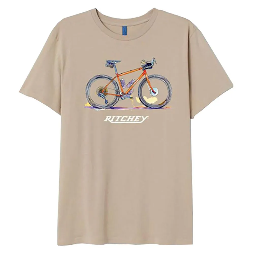 Ritchey Ascent T-shirt Med Korta ärmar, Tan, XL