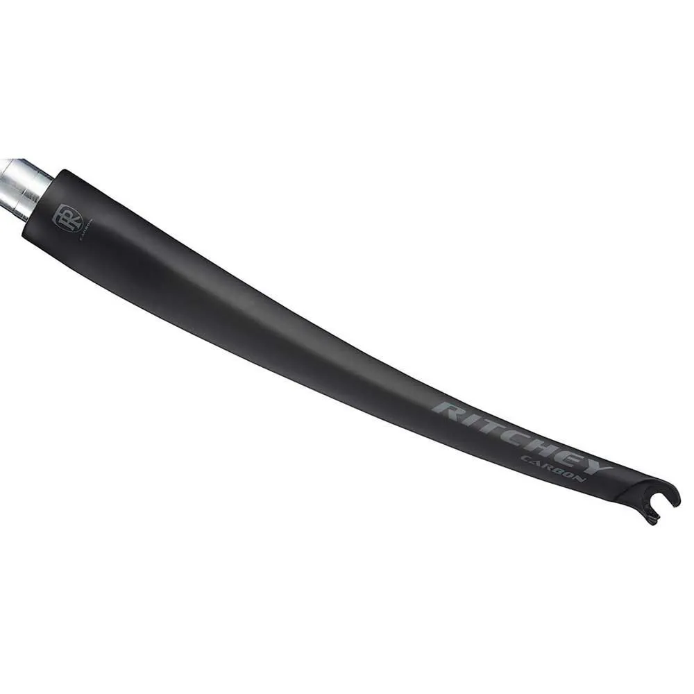 Ritchey Comp Carbon 1´´ 9x100 Mm Qr 43 Offset Väggaffel, Matte Black, 28" - 700C, Rigid Ritchey Comp Carbon 1´´ 9x100 Mm Qr 43 Offset Väggaffel, Matte Black, 28" - 700C, Rigid
