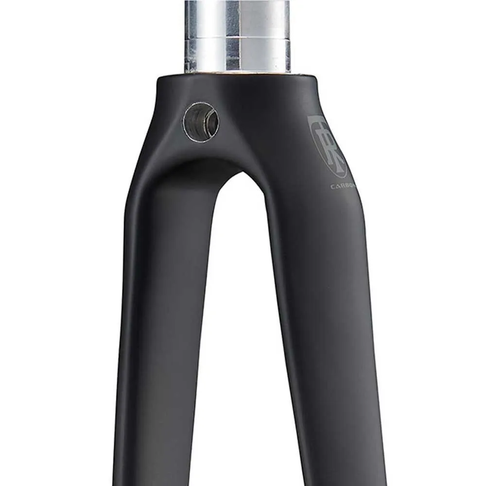 Ritchey Comp Carbon 1´´ 9x100 Mm Qr 43 Offset Väggaffel, Matte Black, 28" - 700C, Rigid Ritchey Comp Carbon 1´´ 9x100 Mm Qr 43 Offset Väggaffel, Matte Black, 28" - 700C, Rigid