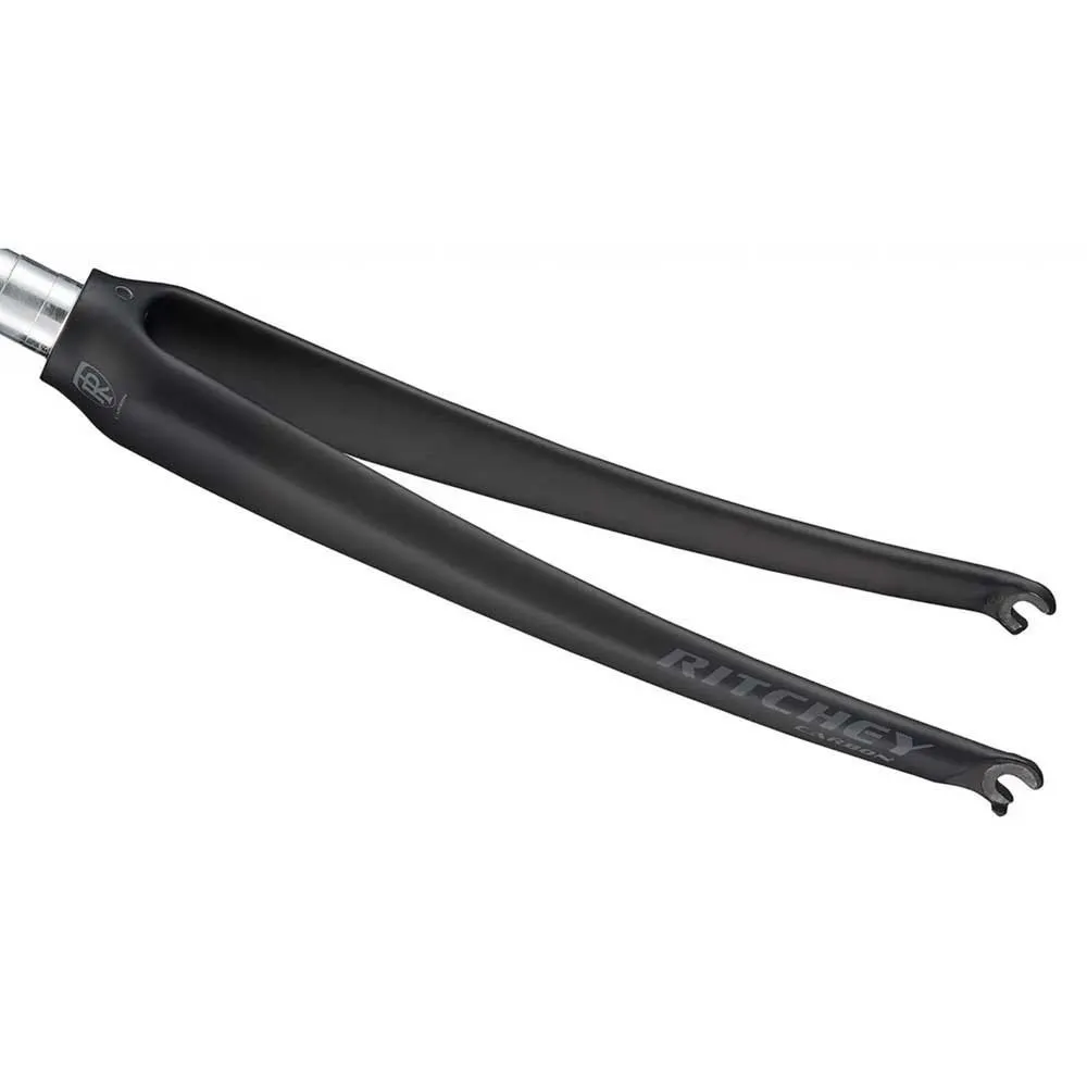 Ritchey Comp Carbon 1´´ 9x100 Mm Qr 43 Offset Väggaffel, Matte Black, 28" - 700C, Rigid Ritchey Comp Carbon 1´´ 9x100 Mm Qr 43 Offset Väggaffel, Matte Black, 28" - 700C, Rigid