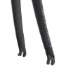 Ritchey Comp Carbon 1´´ 9x100 Mm Qr 43 Offset Väggaffel, Matte Black, 28" - 700C, Rigid