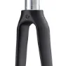 Ritchey Comp Carbon 1´´ 9x100 Mm Qr 43 Offset Väggaffel, Matte Black, 28" - 700C, Rigid