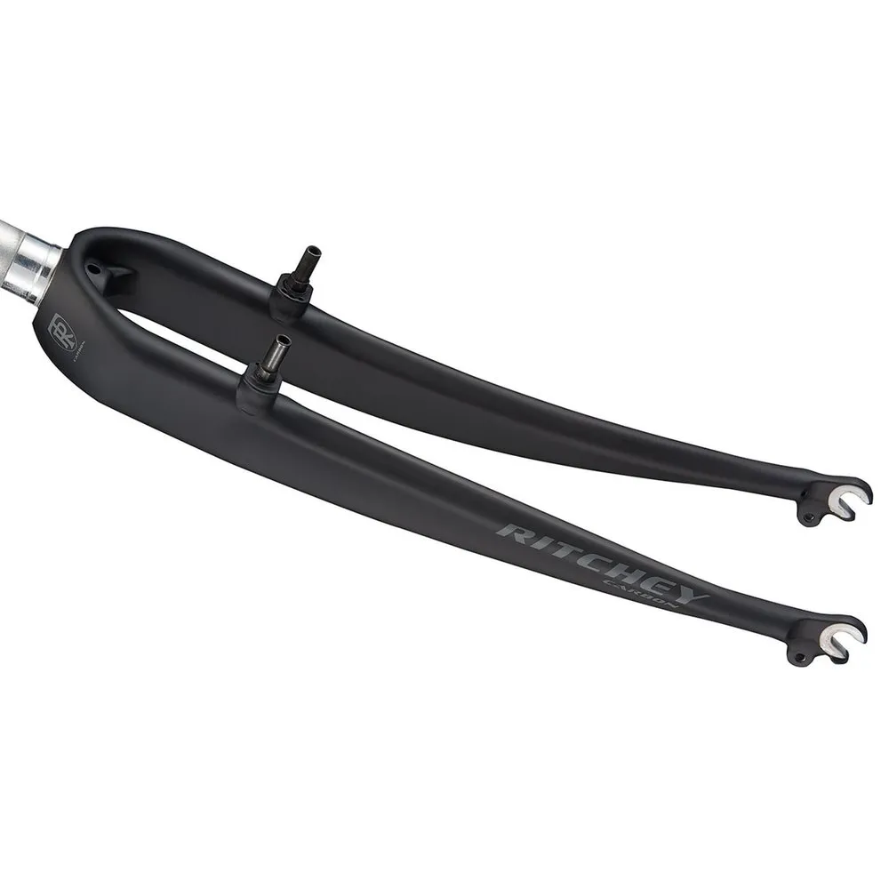 Ritchey Comp Carbon Cross 9x100 Mm 48 Offset Väggaffel, Matte black, 28"-700C, Rigid