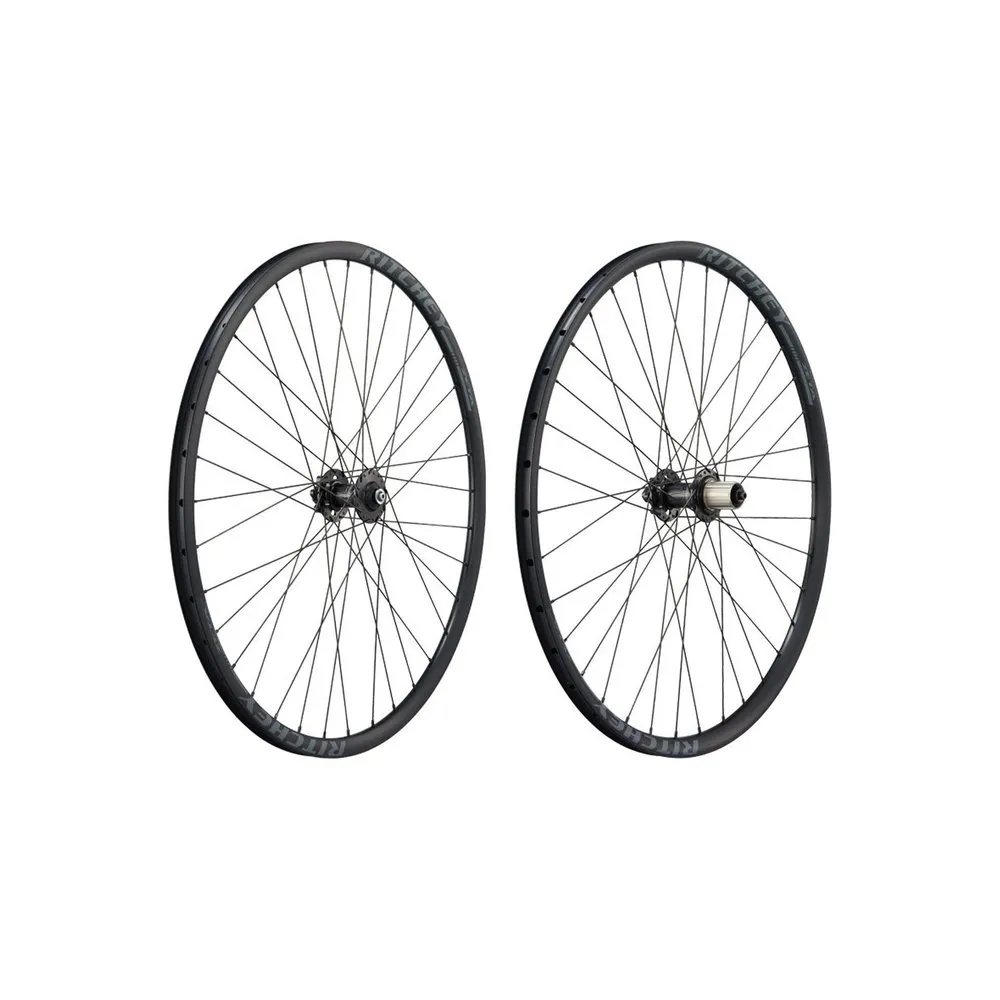 Ritchey Comp Zeta 6b Disc Tandem Tubeless Landsvägshjulset, Black, 9 x 100 / 10 x 145mm, Shimano/Sram HG