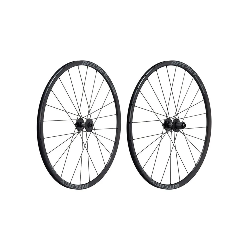 Ritchey Comp Zeta Disc Tubeless Landsvägshjulset, Black, 12 x 100 / 12 x 142mm, Shimano/Sram HG