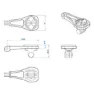 Ritchey Lollipop Garmin/bryton/wahoo/gopro Styrfäste För Cykelcomputer, Black, One Size