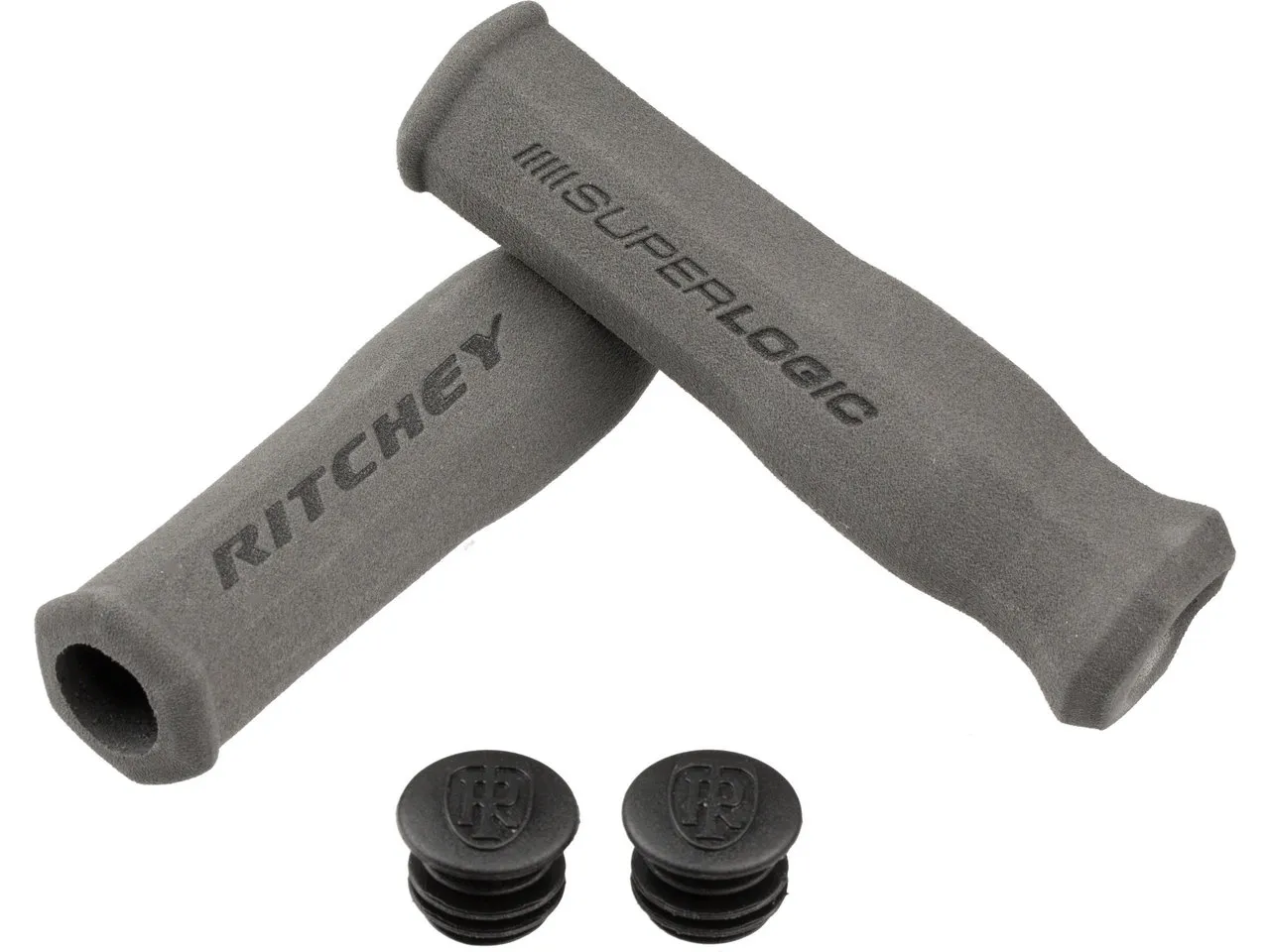 Ritchey Superlogic Ergo True Grip Lenkergriffe, Grey, One Size Ritchey Superlogic Ergo True Grip Lenkergriffe, Grey, One Size