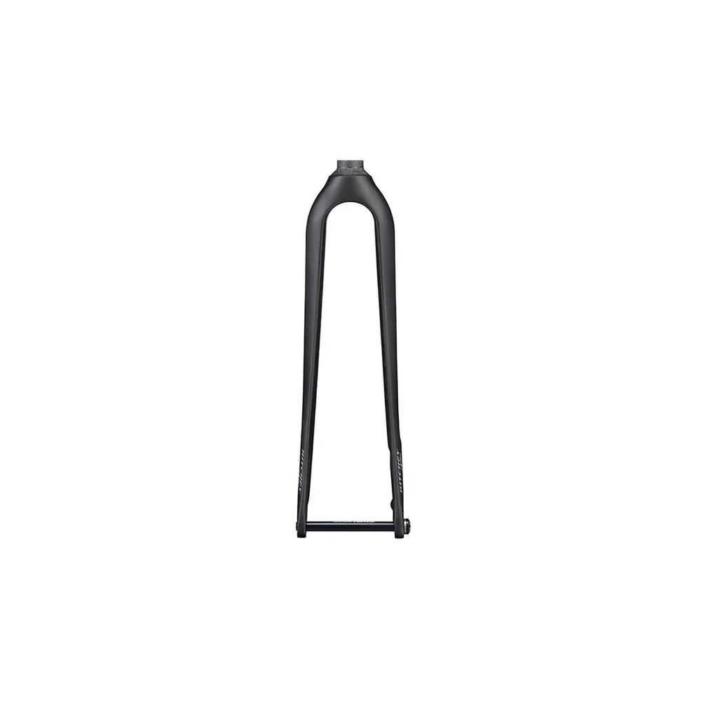 Ritchey Wcs Carbon Cross Disc Tapered 1-1/4´´ Flat Mount Väggaffel, Matte Black, 28" - 700C, Rigid