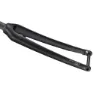 Ritchey Wcs Carbon Cross Disc Tapered 1-1/4´´ Flat Mount Väggaffel, Matte Black, 28" - 700C, Rigid