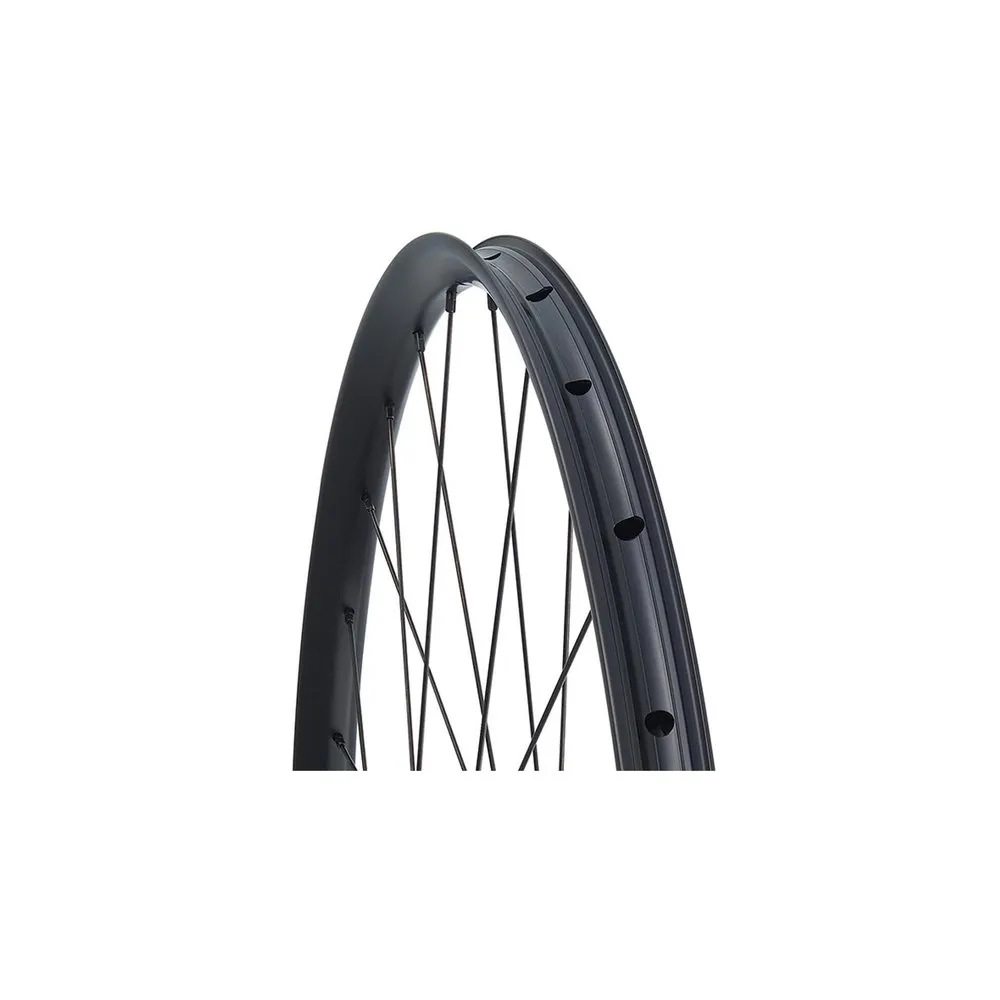 Ritchey Wcs Zeta Gx 650b 6b Disc Tubeless Hjulset För Gravelcykel, Black, 12 x 100 / 12 x 142mm, Sram XDR