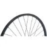 Ritchey Wcs Zeta Gx 650b 6b Disc Tubeless Hjulset För Gravelcykel, Black, 12 x 100 / 12 x 142mm, Sram XDR