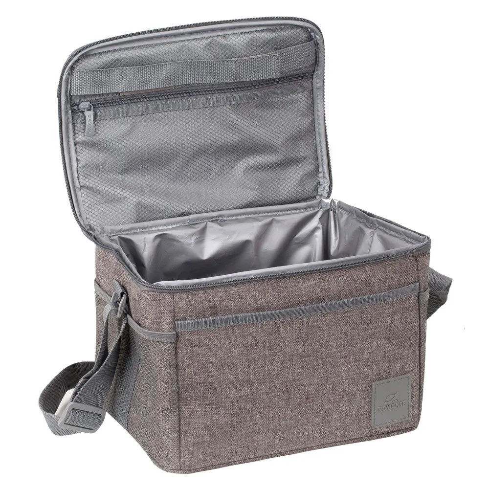 Rivacase 5712 11l Mjuk Bärbar Kylväska, Grey, One Size