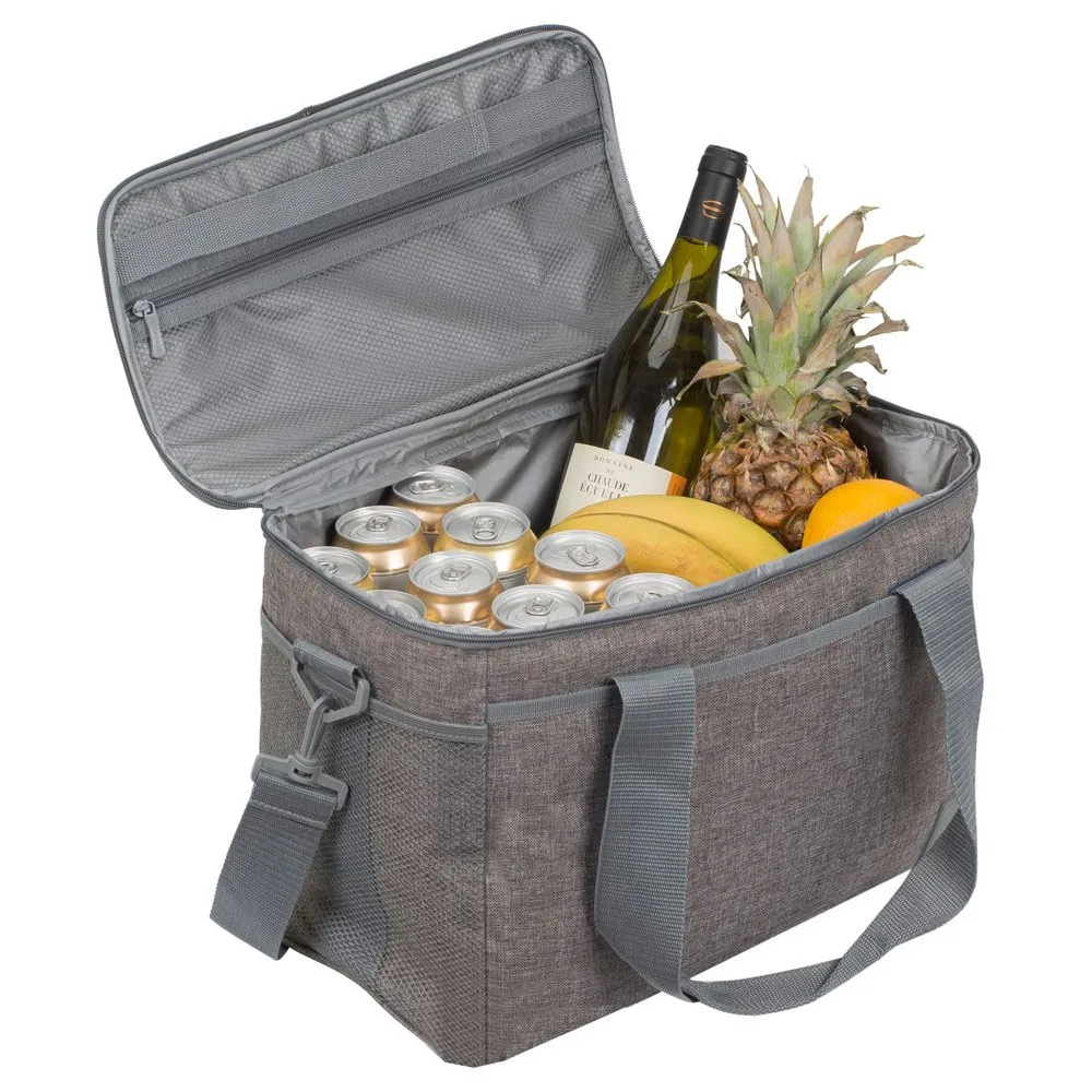 Rivacase 5726 26l Mjuk Bärbar Kylväska, Grey, One Size Rivacase 5726 26l Mjuk Bärbar Kylväska, Grey, One Size