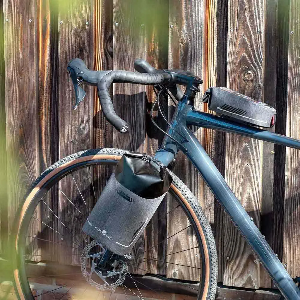 Rixen&kaul Bikepack Fork Waterproof Ramväska 4l, Grey, One Size Rixen&kaul Bikepack Fork Waterproof Ramväska 4l, Grey, One Size