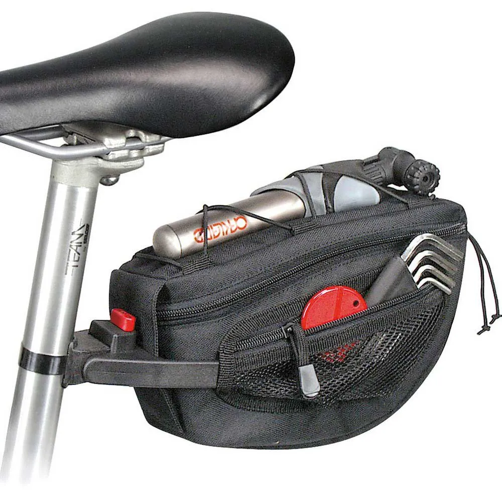 Rixen&kaul Contoura Verktygssadelväska 2l, Black, One Size