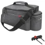 Rixen&kaul Rackpack Light Uniklever Klickfix Cykelväska 8l, Grey, One Size