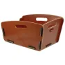 Rixen&kaul Radkiste 2 Korg 15l, Brown, One Size