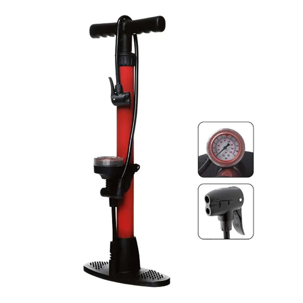 RMS Basic Cykelpump, Red, 160psi